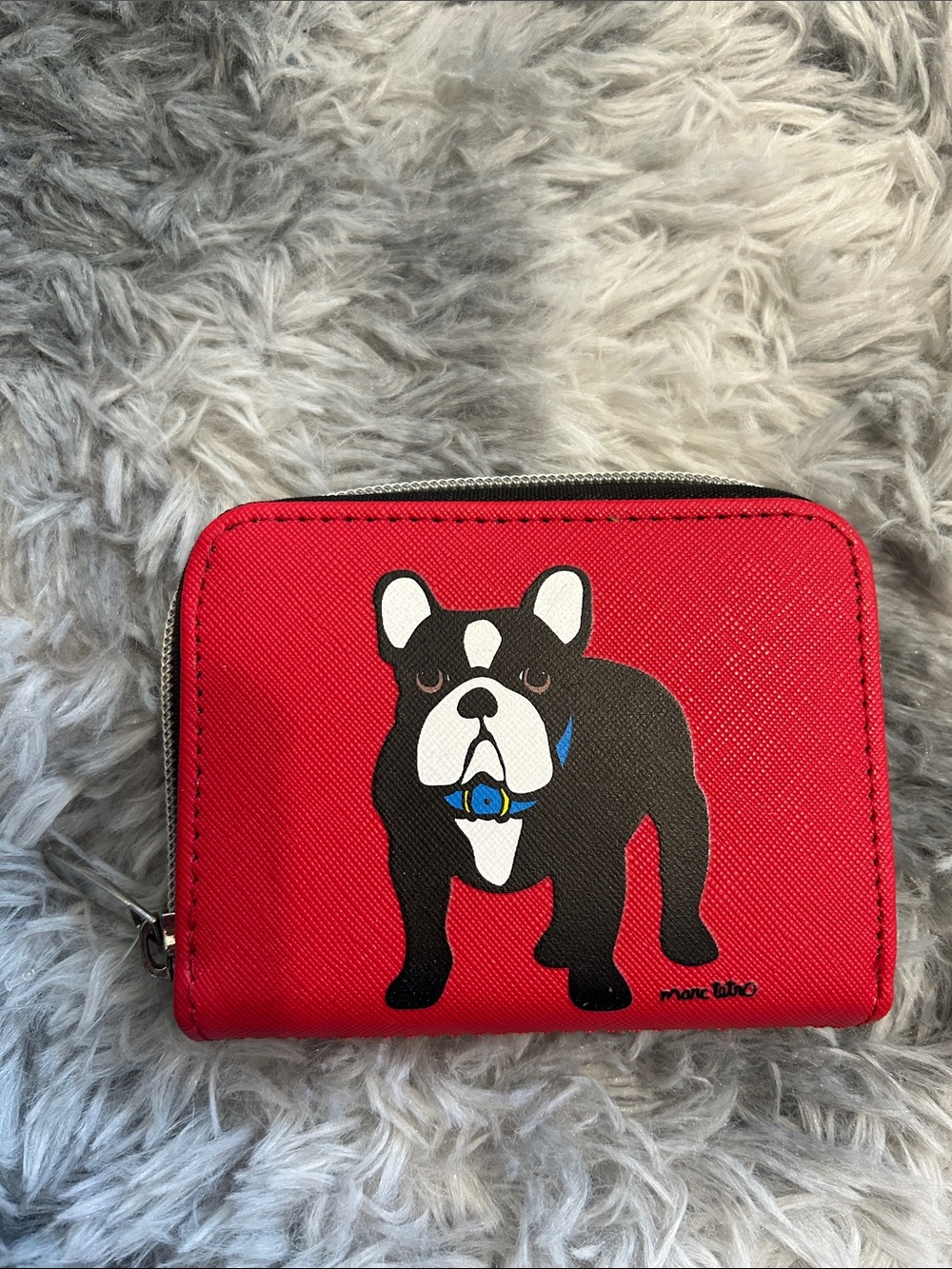🐶 Marc Tetro Red Bulldog Wallet